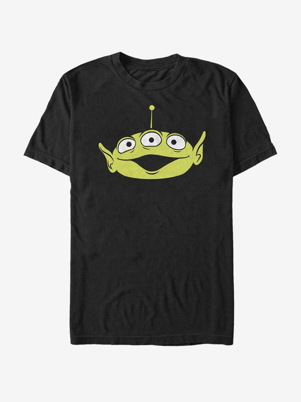Disney Pixar Toy Story Neon Green Three-Eyed Alien Graphic Tee 100% Cotton Men’s